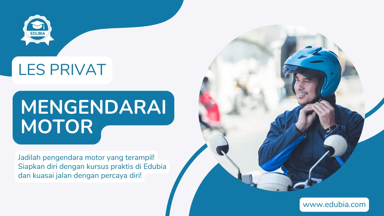 Les Mengendarai Motor Surabaya